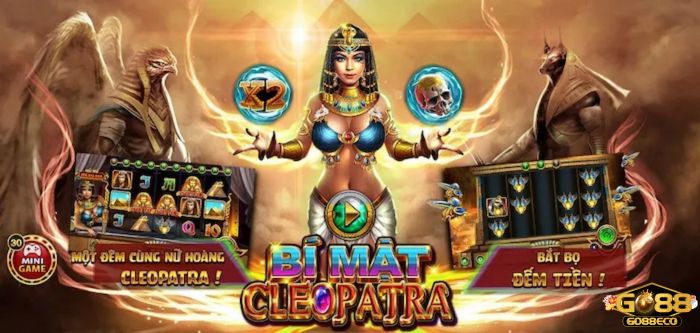 Trải nghiệm chơi game Bí mật Cleopatra tại nhà cái Go88 