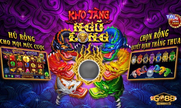 Giới thiệu về game nổ hũ Kho Tàng Ngũ Long KUBET