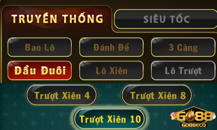 Nhiều hình thức cá cược lô đề 1 ăn 900 KUBET