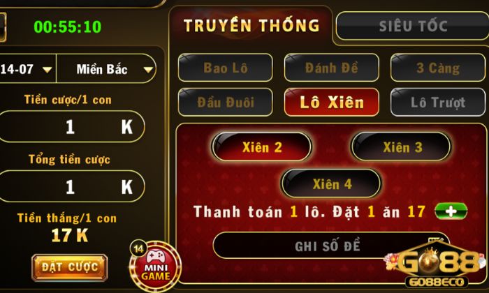 Chơi lô xiên để nhận về thưởng lớn tại KUBET