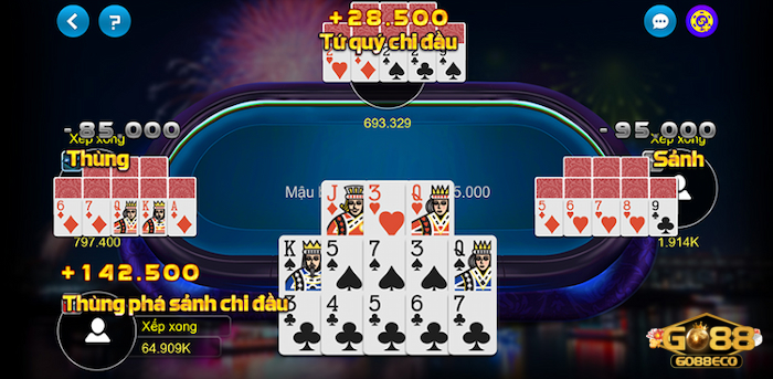 Hướng dẫn chơi bài Mậu Binh trực tuyến tại KUBET chi tiết