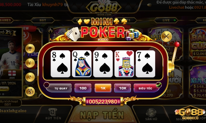 Khái quát Mini Poker KUBET